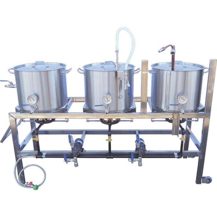 10 Gallon Single-Tier BrewSculpture (Natural Gas)