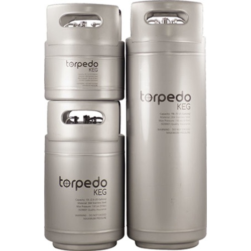 Slimline Torpedo Ball Lock Kegs